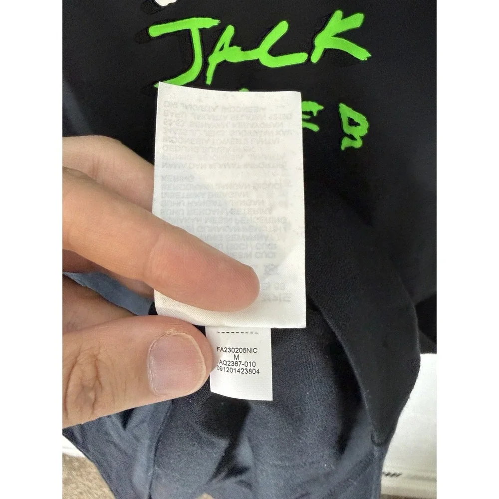 Travis‎ Scott X Jordan Chase B Cactus Jack Shirt Size Medium Sample F&F RARE